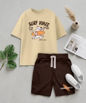Premium Heavyweight Oversized T-Shirt & Shorts Co-ord Set